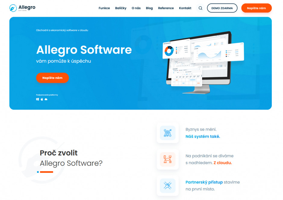 Allegro Software má nový web